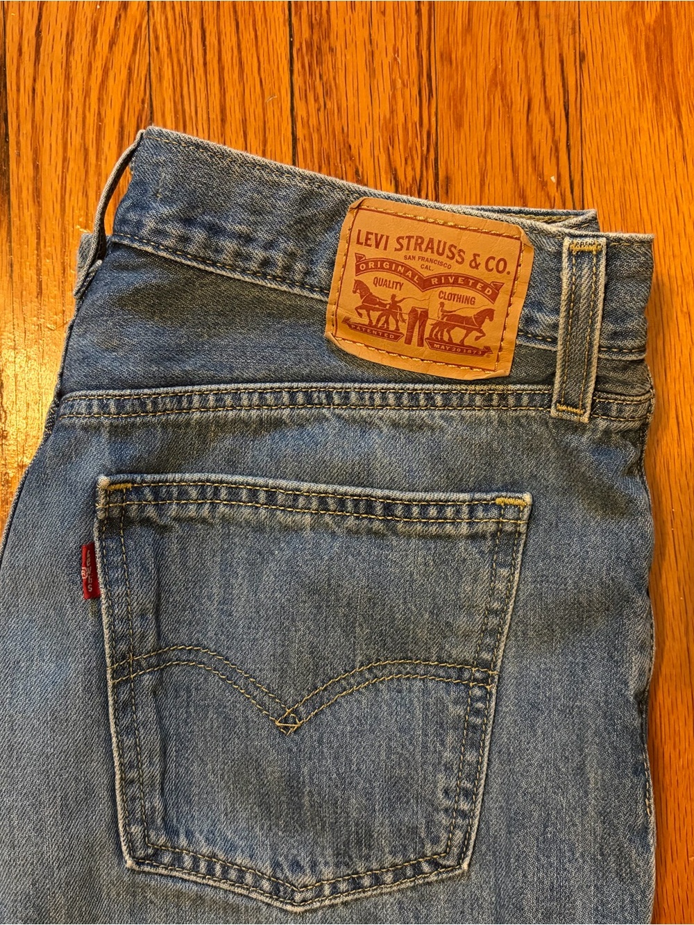Levi's Low-Pro Straight jeans